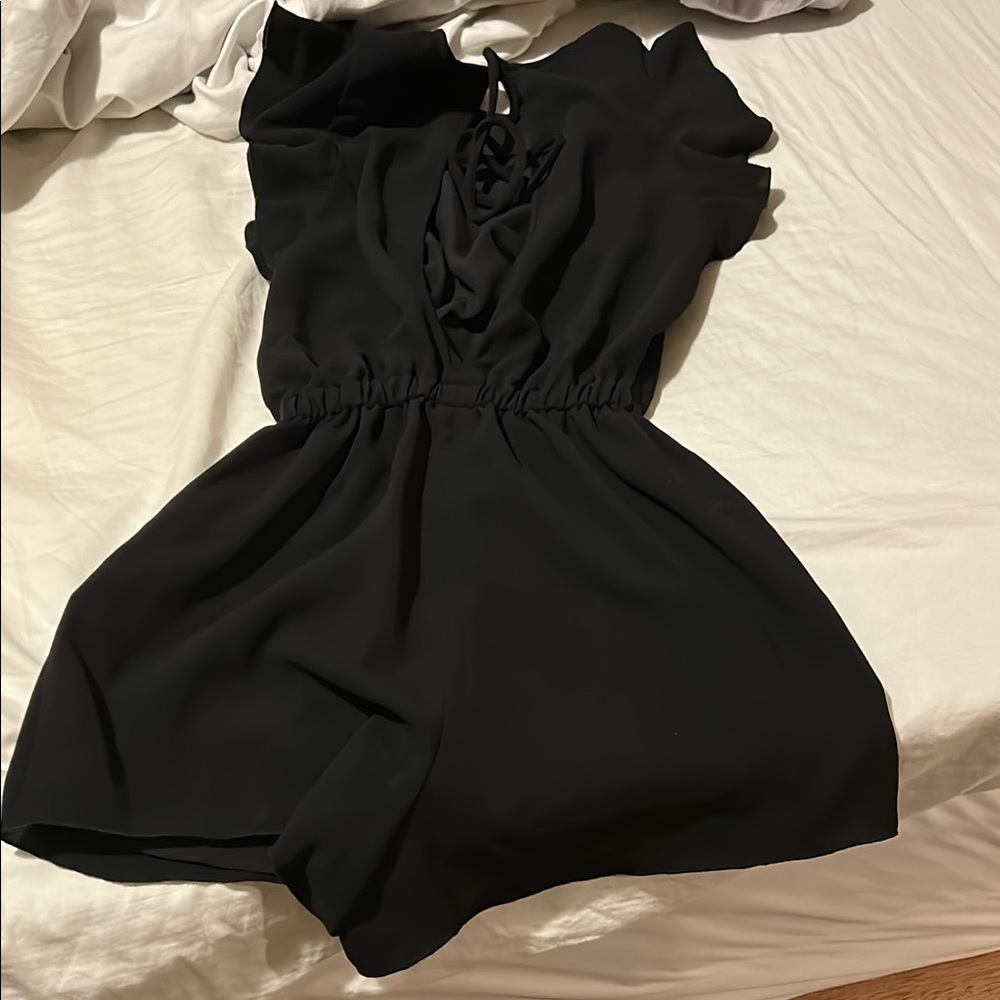 Elegant Black Romper